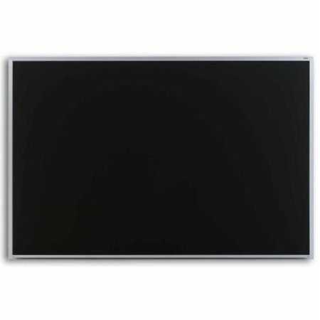 MARSH INDUSTRIES, INC Marsh 48"x 48" Black Composition Chalkboard, Aluminum Trim AS40400BL